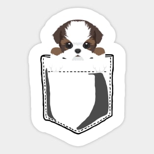 Pocket Shih Tzu Sticker